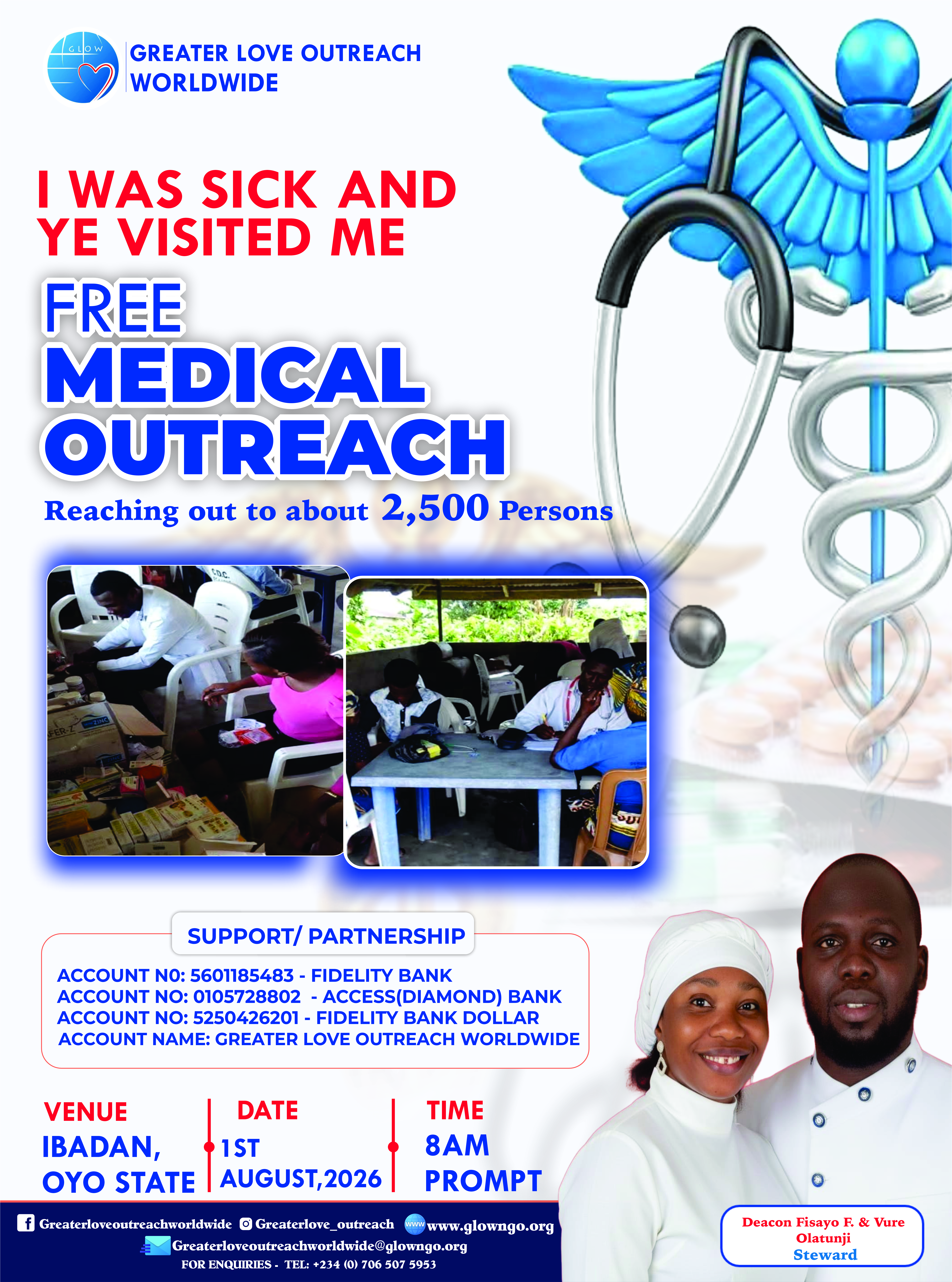 free Medical Outreach – Ibadan, Oyo State