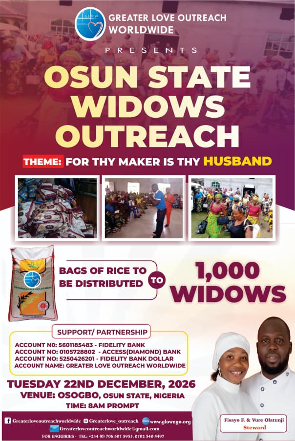 free Medical Outreach – Ibadan, Oyo State